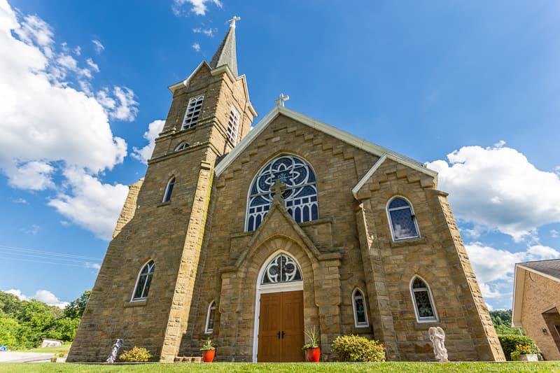 St. Henry's Church Harrietsville Ohio things to do in Caldwell Ohio Noble County Ohio