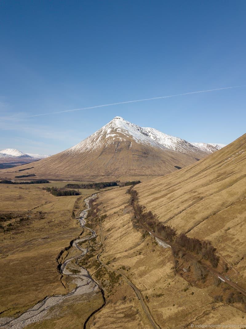 West Highland Line railway train line Harry Potter filming locations in Scotland UK