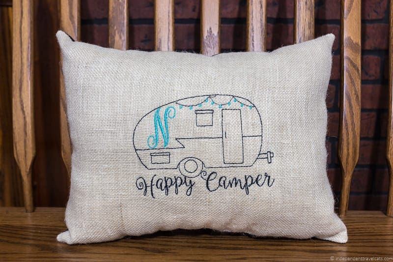 RV camper pillow travel gift guide best gifts for travelers traveler gift ideas