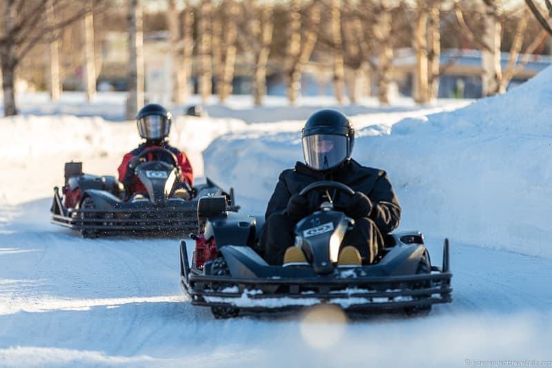 ice karting ice-karting winter in Finland winter activities in Finland