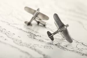 airplane cufflinks travel jewelry jewelry for travelers travel themed jewelry jewellery for travellers