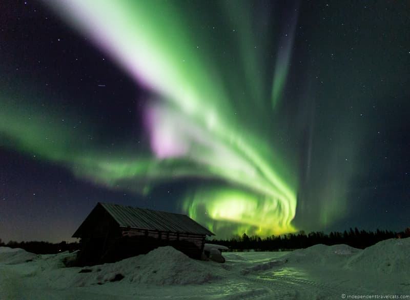 Northern Lights Finland aurora borealis winter in Finland winter activities in Finland 