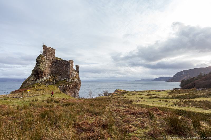 Brochel Castle ruin Isle of Raasay travel guide things to do on the Isle of Raasay