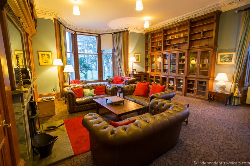 Raasay House guest lounge Isle of Raasay travel guide things to do on the Isle of Raasay