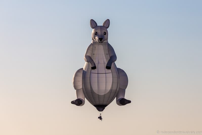 kangaroo hopper balloon Grand Est Mondial Air Balloons hot air balloon festival France