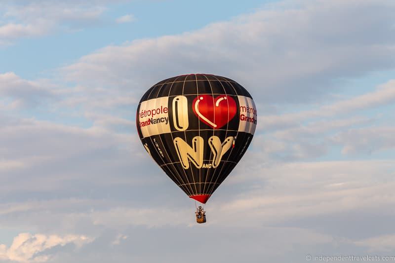 Big set of balloons are demonstrated in this webcam show