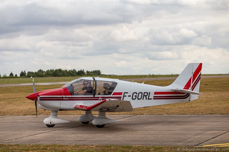 Robin DR400 aircraft Grand Est Mondial Air Balloons hot air balloon festival France