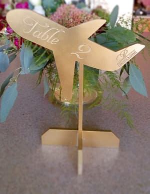 airplane table numbers travel themed wedding destination wedding