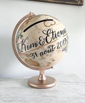 wedding card globe travel themed wedding destination wedding