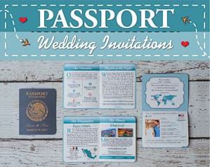 passport wedding invitations travel themed wedding destination wedding