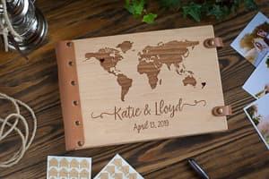 wedding guest book travel themed wedding destination wedding