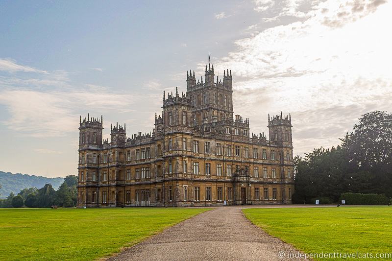 visiting Highclere Castle real Downton Abbey filming location