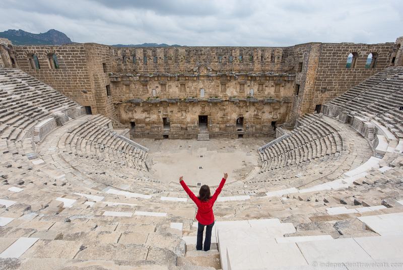 Aspendos Roman Theater Amphitheatre Antalya 2 weeks in Turkey itinerary