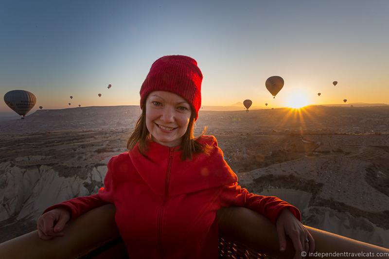 Cappadocia hot air balloon flight 2 weeks in Turkey itinerary