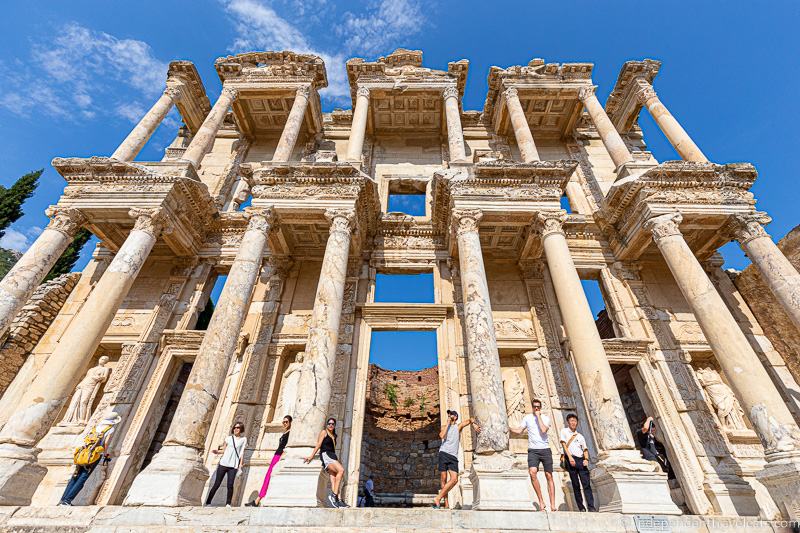 2 weeks in Turkey itinerary 14 day Turkey trip Ephesus Celsus Library 