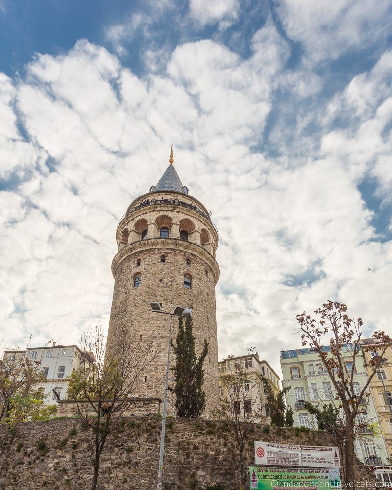 Galata Tower Istanbul 2 weeks in Turkey itinerary