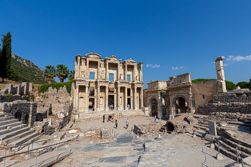 Ephesus Celsus Library 2 weeks in Turkey itinerary2 weeks in Turkey itinerary