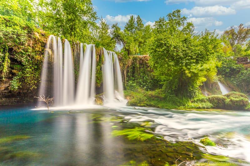 Upper Duden Waterfall Antalya 2 weeks in Turkey itinerary