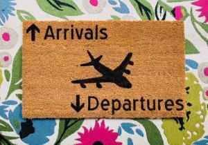 pilot airplane doormat welcome mat travel themed home decor handmade travel home decorations furnishings