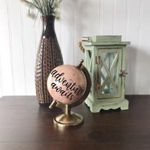 mini globe desk travel themed home decor handmade travel home decorations furnishings