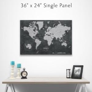 world map pin board black white travel themed home decor handmade travel home decorations furnishings