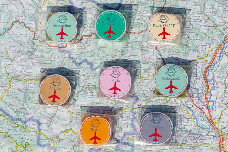 travel themed soaps travel soaps