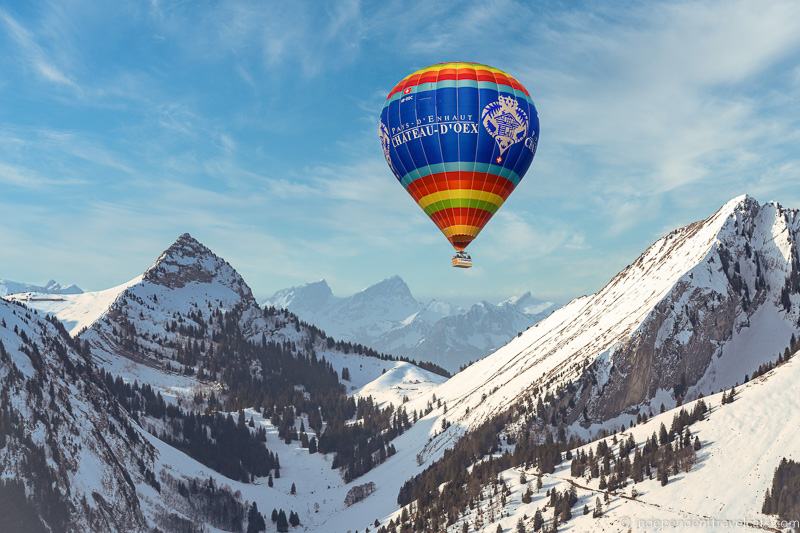 Guide to Attending the Château-d'Oex International Hot Air Balloon Festival in Switzerland