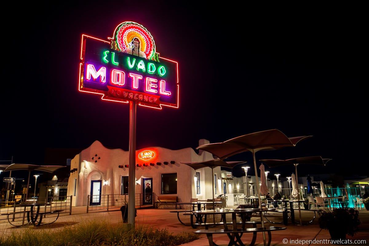 El Vado Motel in Albuquerque New Mexico Route 66 motels in New Mexico
