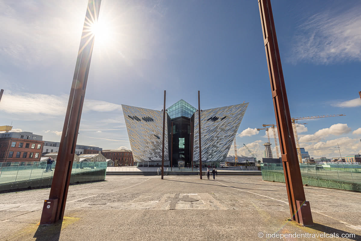 RMS Titanic Slipway Titanic sites in Belfast martime attractions Northern Ireland