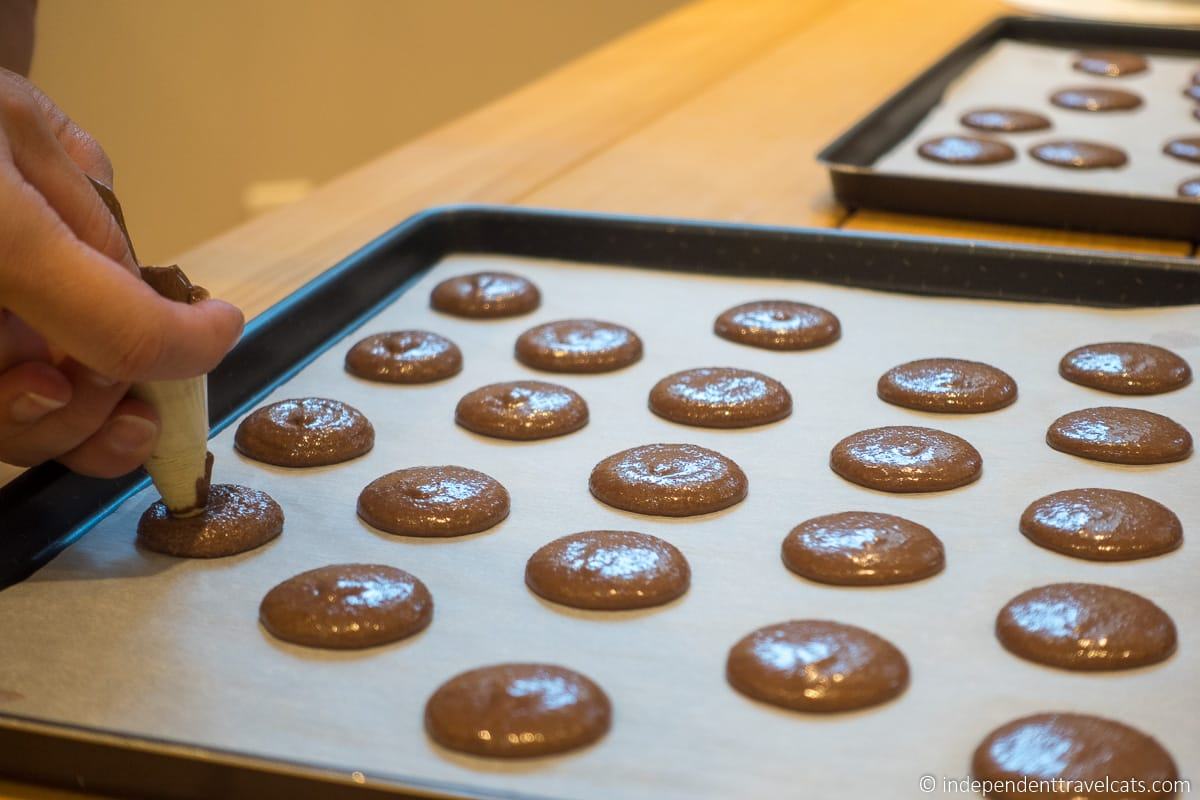 macaron baking class Paris Galeries Lafayette visitor guide