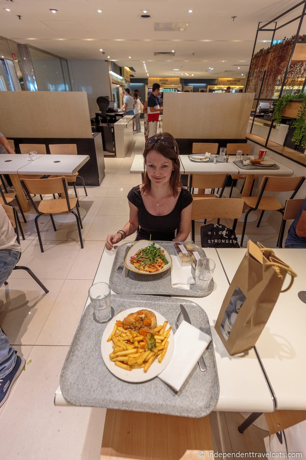 The Bon Marché Food Hall vs. Galeries Lafayette Food Hall