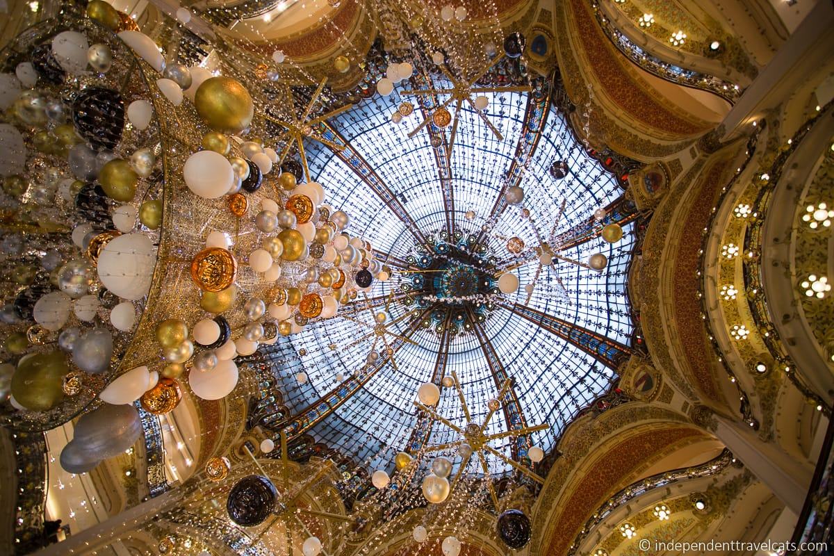 Galeries Lafayette Paris Haussmann visitor guide dome cupola 