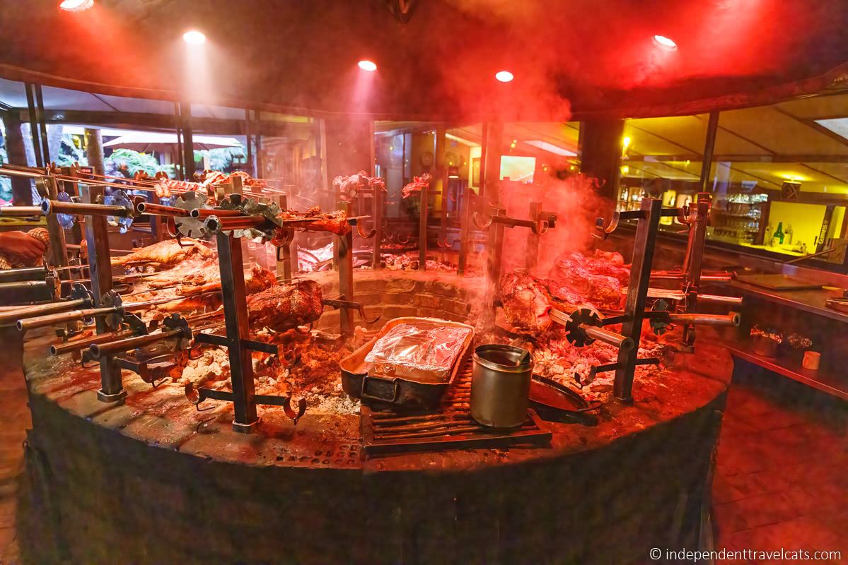 Carnivore restaurant meat roasting charcoal pit what to eat in Nairobi in a day