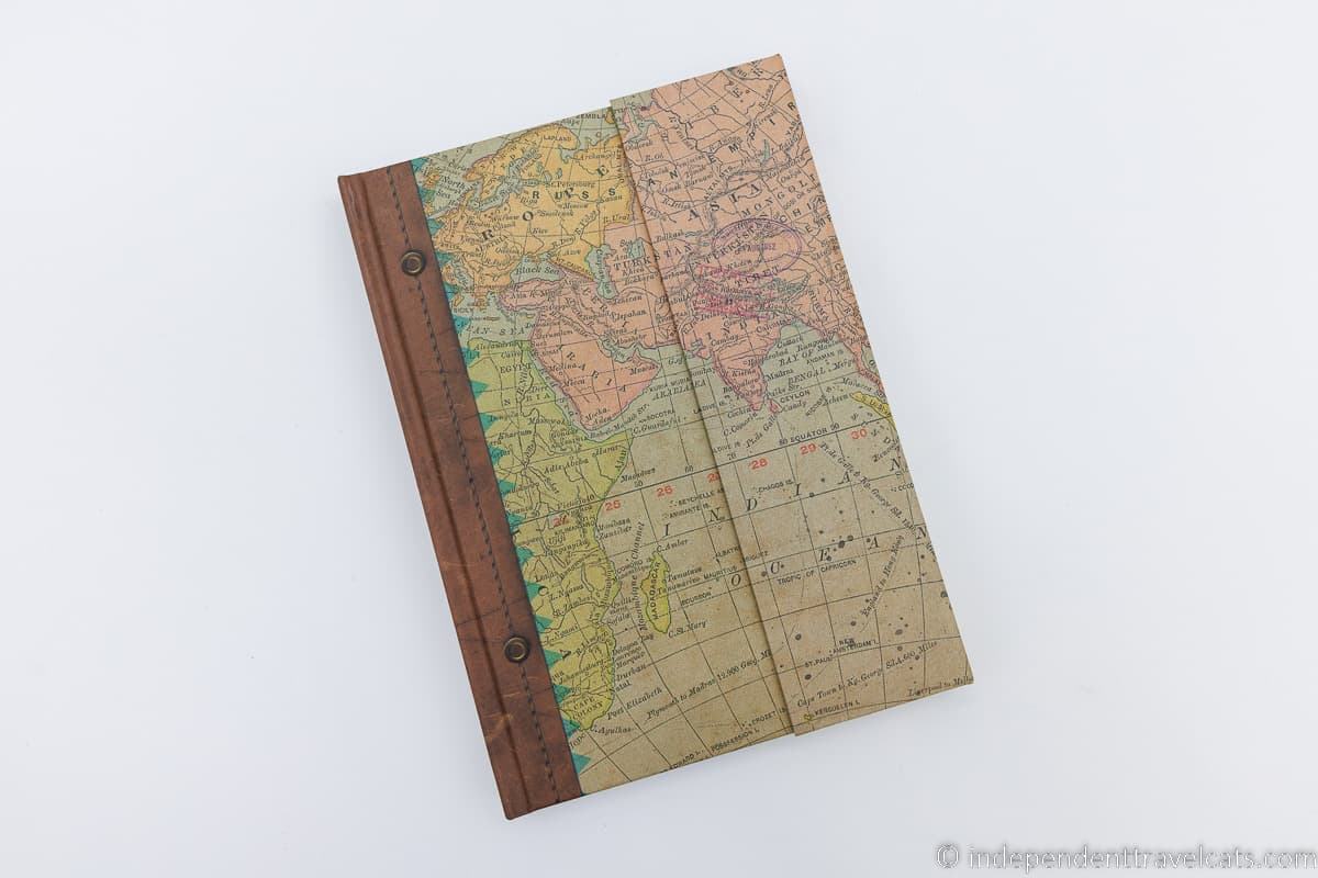 best travel journals for travelers map journal