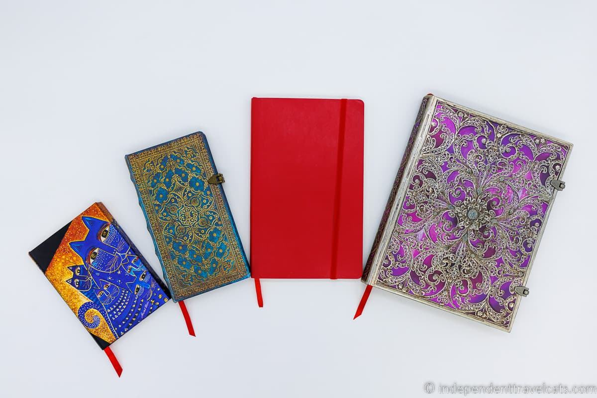 best travel journals for travelers journal sizes