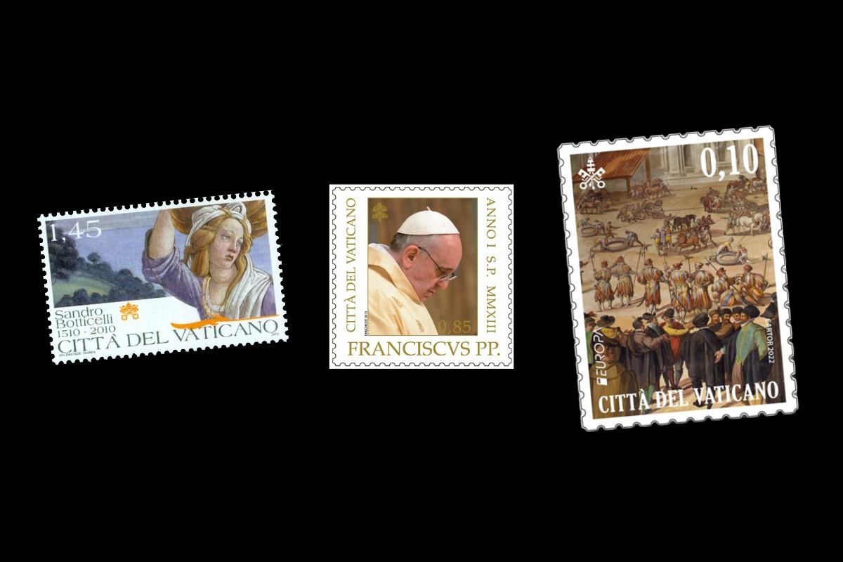 Poste Vaticane stamps Vatican stamps how to send mail from the Vatican