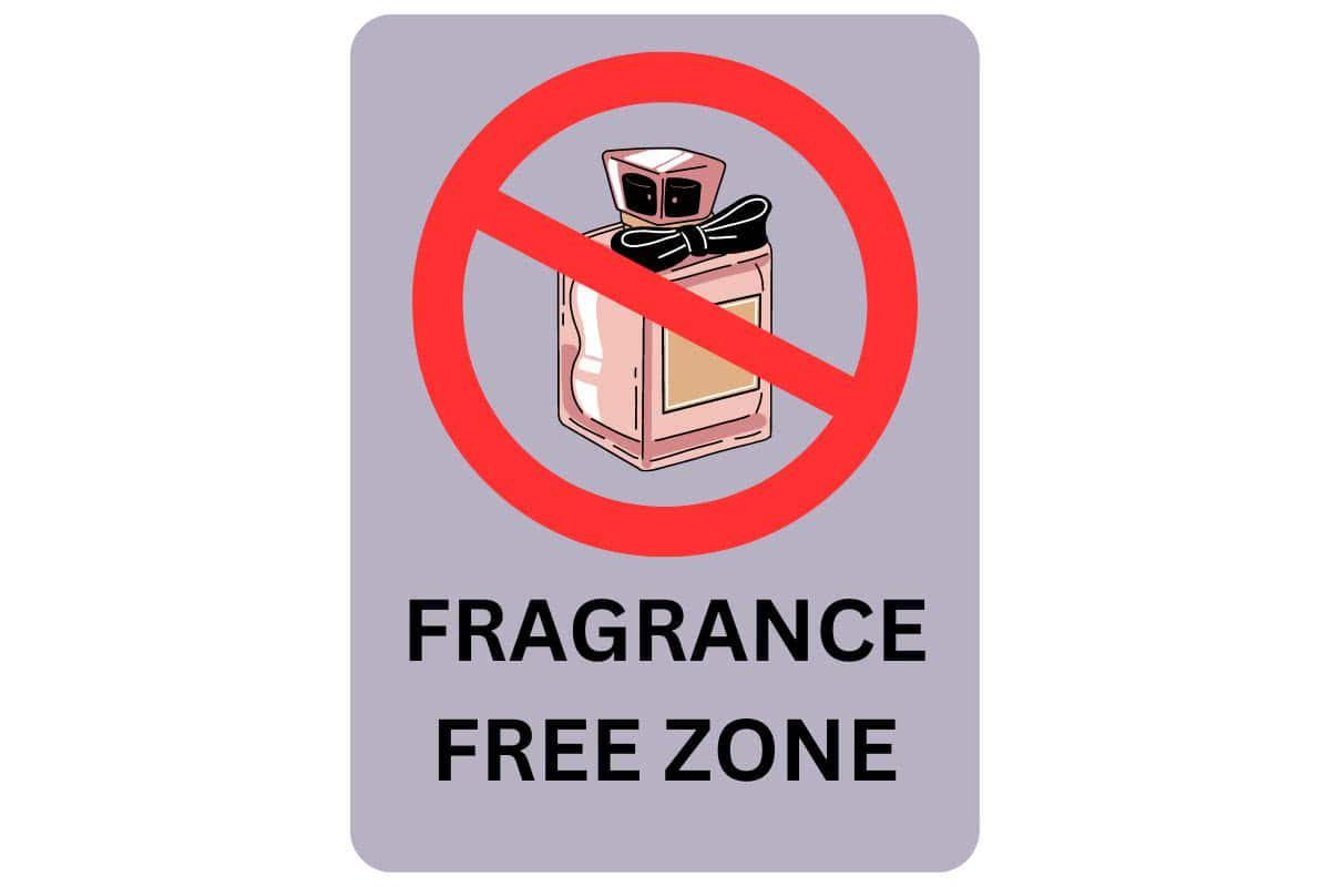 fragrance free zone perfume etiquette when traveling