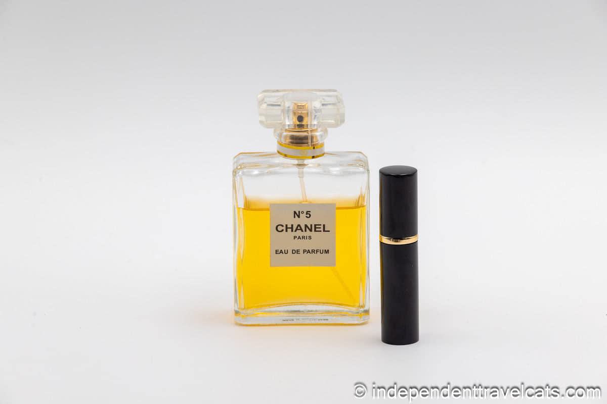 Chanel No 5 perfume travel atomizer purse atomizer bottle
